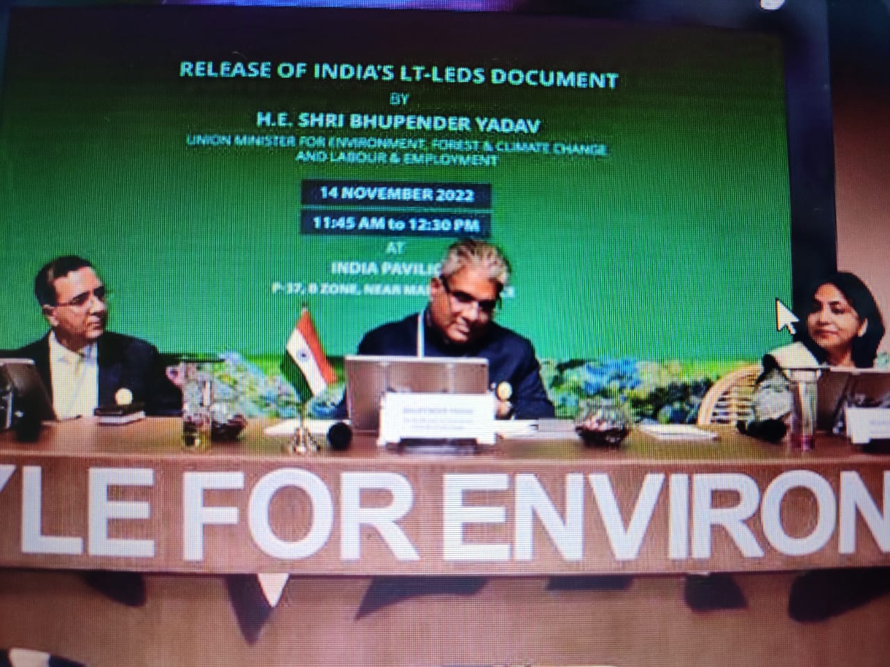 भारत ने जलवायु परिवर्तन पर संयुक्त ढांचा सम्मेलन में दीर्घकालिक कम उत्सर्जन विकास रणनीति पेश की